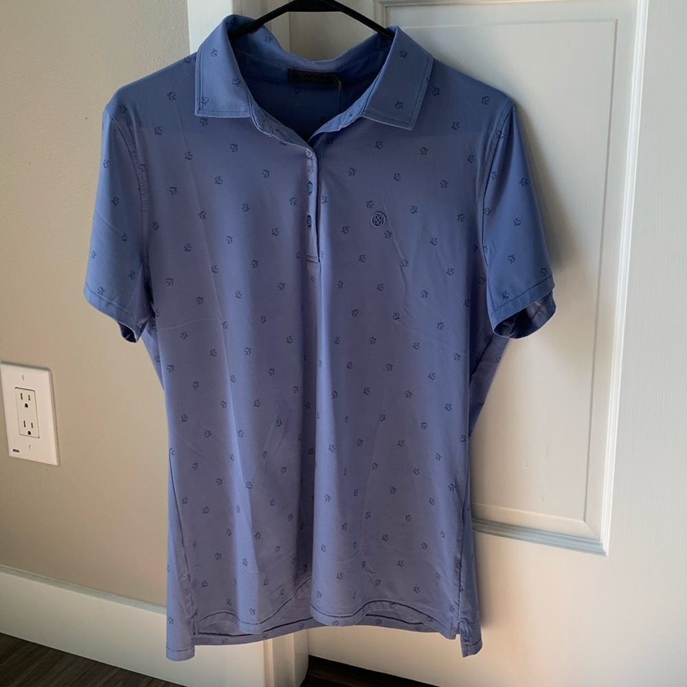 G/FORE NWT Womens Mini Gs Silky Tech Nylon Golf Polo